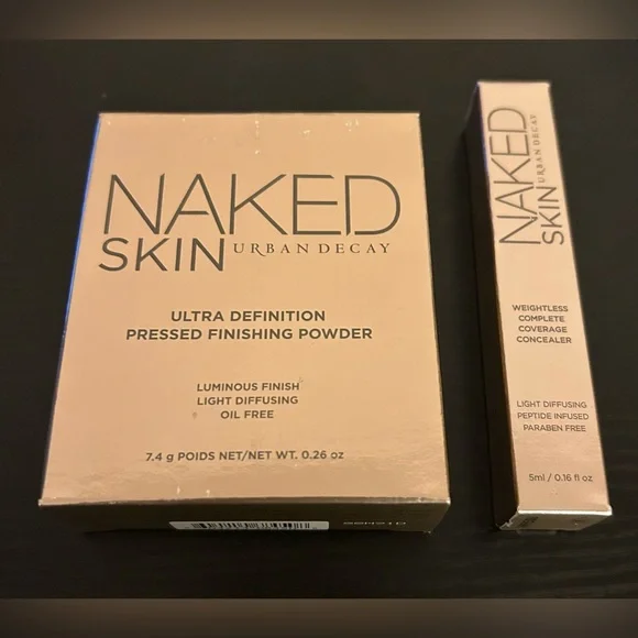 💄2 (MED/LIGHT) UD Naked Skin Ultra Definition Pressed Powder & Concealer BUNDLE! - Picture 2 of 10